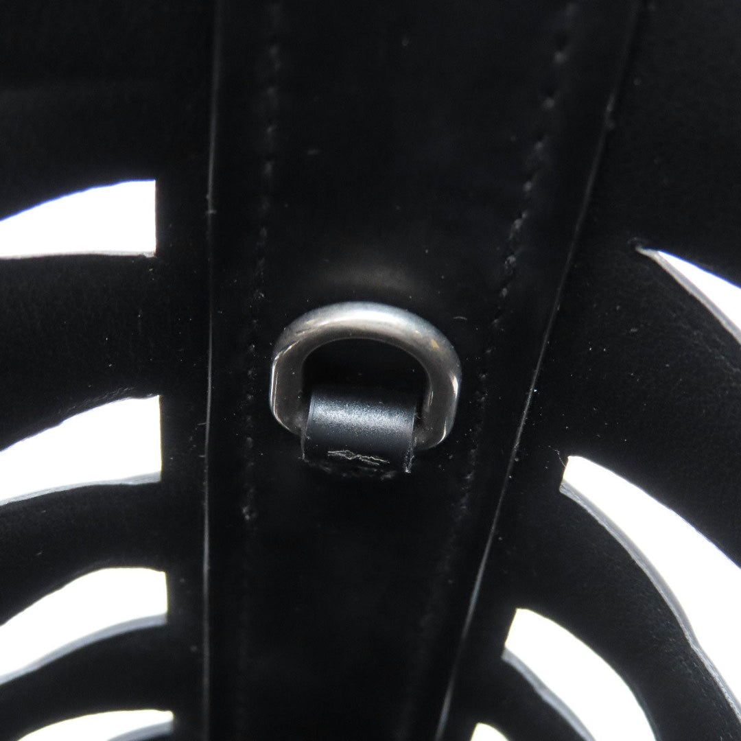 BALENCIAGA Handbag 660787 Calfskin black Neo Phone Holder 2WAY Women Used Authentic
