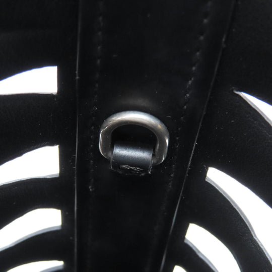 BALENCIAGA Handbag 660787 Calfskin black Neo Phone Holder 2WAY Women Used Authentic