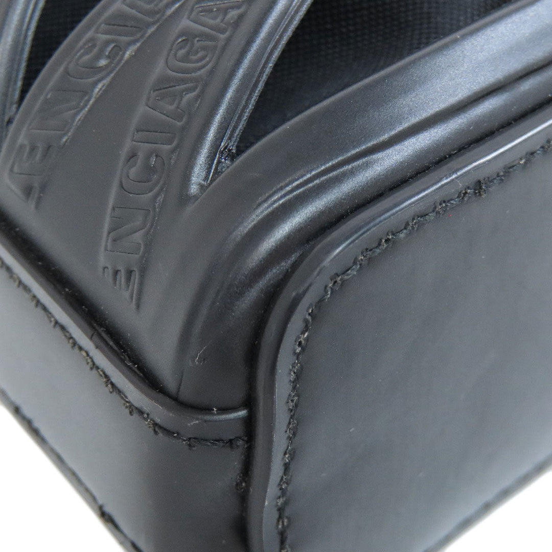 BALENCIAGA Handbag 660787 Calfskin black Neo Phone Holder 2WAY Women Used Authentic
