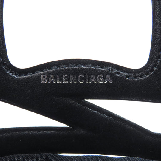 BALENCIAGA Handbag 660787 Calfskin black Neo Phone Holder 2WAY Women Used Authentic
