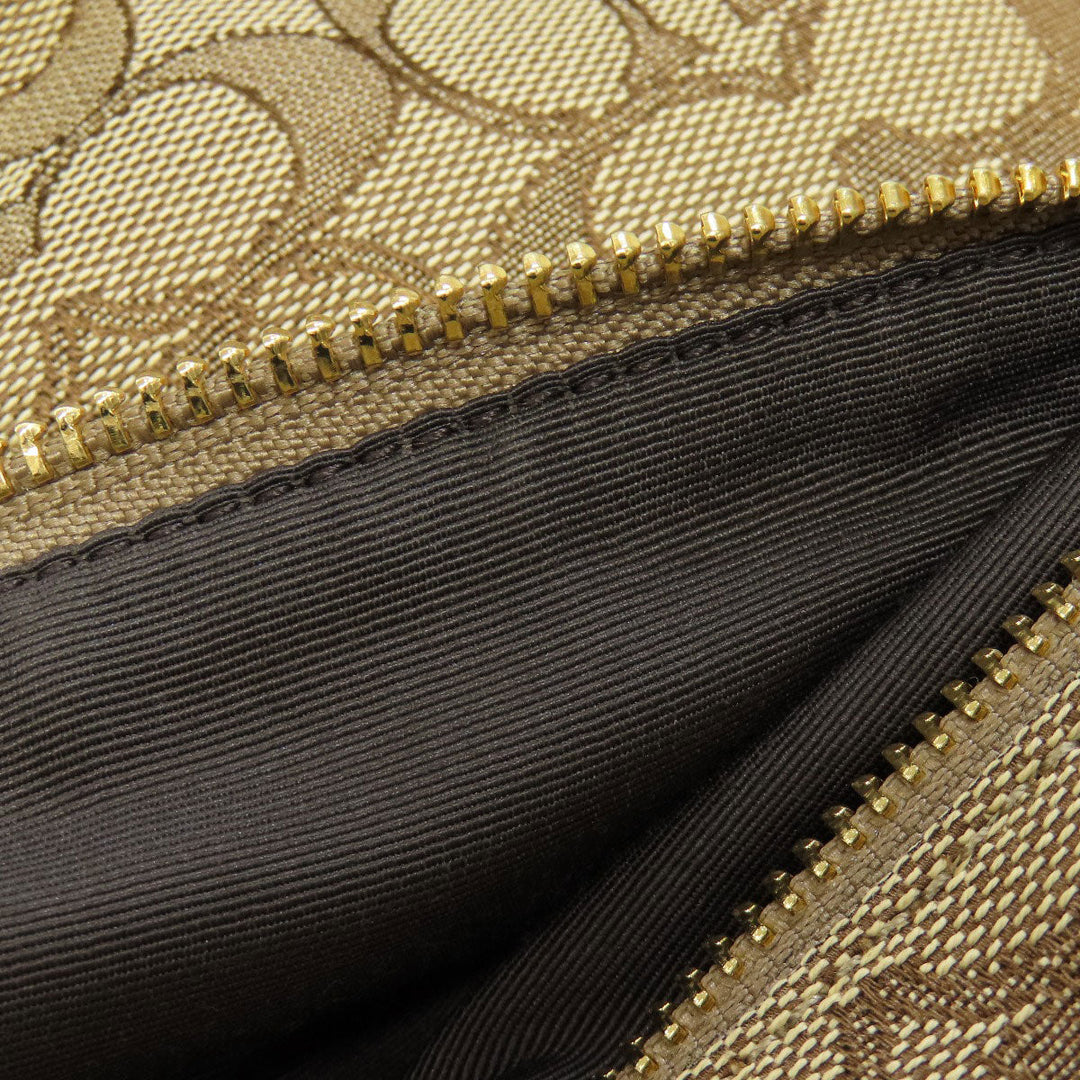 COACH Handbag F55364 canvas Brown Signature