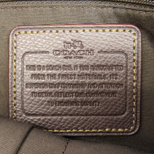 COACH Handbag F55364 canvas Brown Signature