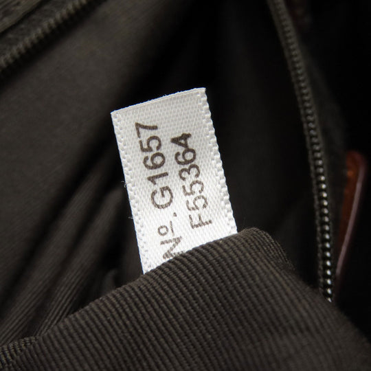 COACH Handbag F55364 canvas Brown Signature