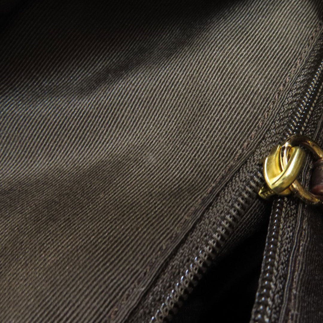 COACH Handbag F55364 canvas Brown Signature