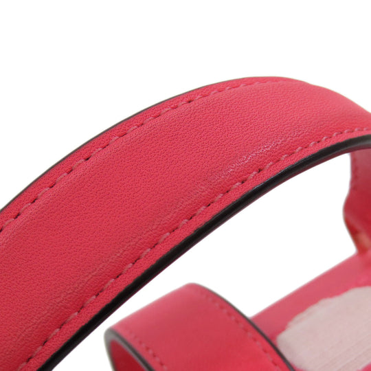 Kate Spade Handbag canvas pink Dot Pattern 2WAY Women Used Authentic