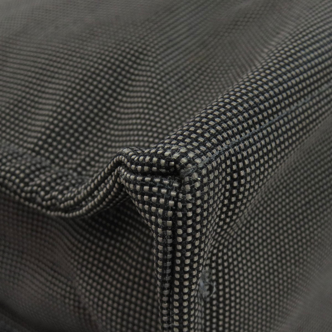 HERMES Tote Bag canvas gray Her Line Tote MM Women Used Authentic