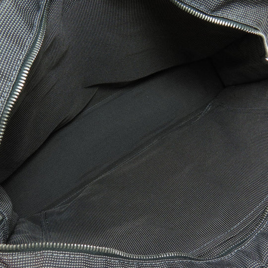 HERMES Tote Bag canvas gray Her Line Tote MM Women Used Authentic