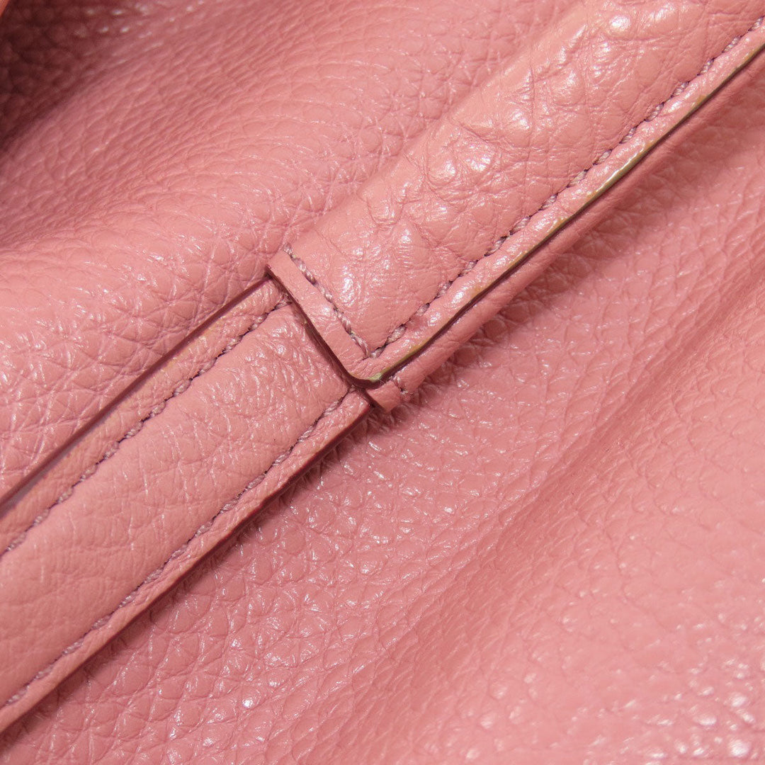 COACH Shoulder Bag F34511 leather pink one belt 2WAY Women Used Authentic