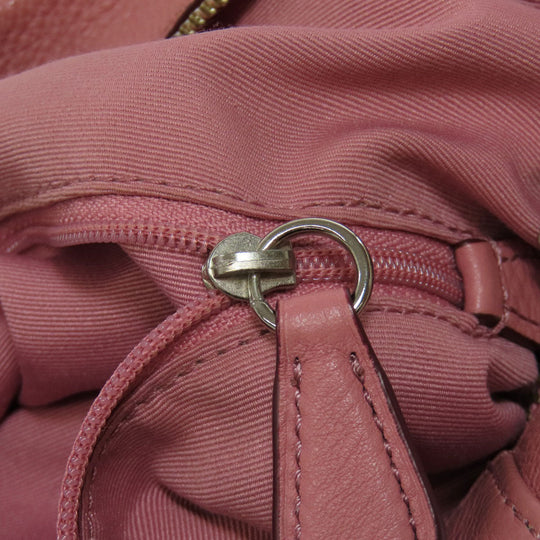 COACH Shoulder Bag F34511 leather pink one belt 2WAY Women Used Authentic