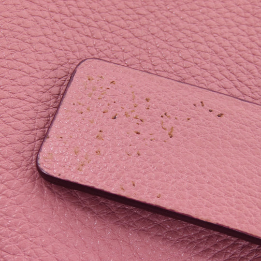 COACH Shoulder Bag F34511 leather pink one belt 2WAY Women Used Authentic