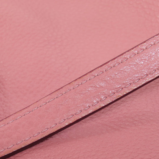 COACH Shoulder Bag F34511 leather pink one belt 2WAY Women Used Authentic