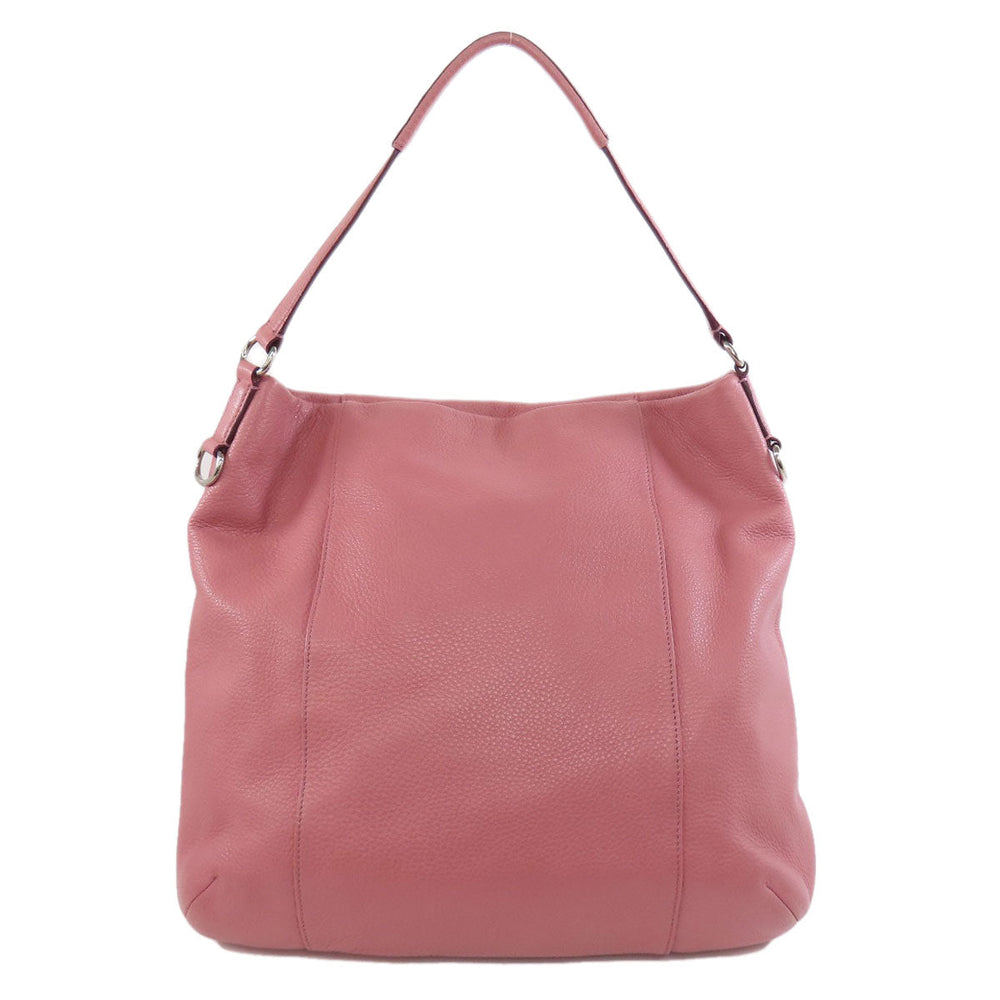 COACH Shoulder Bag F34511 leather pink one belt 2WAY Women Used Authentic