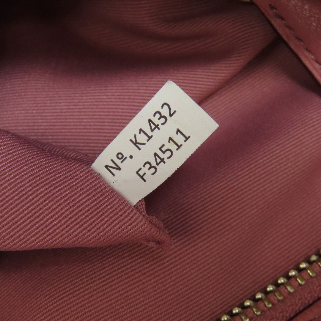 COACH Shoulder Bag F34511 leather pink one belt 2WAY Women Used Authentic