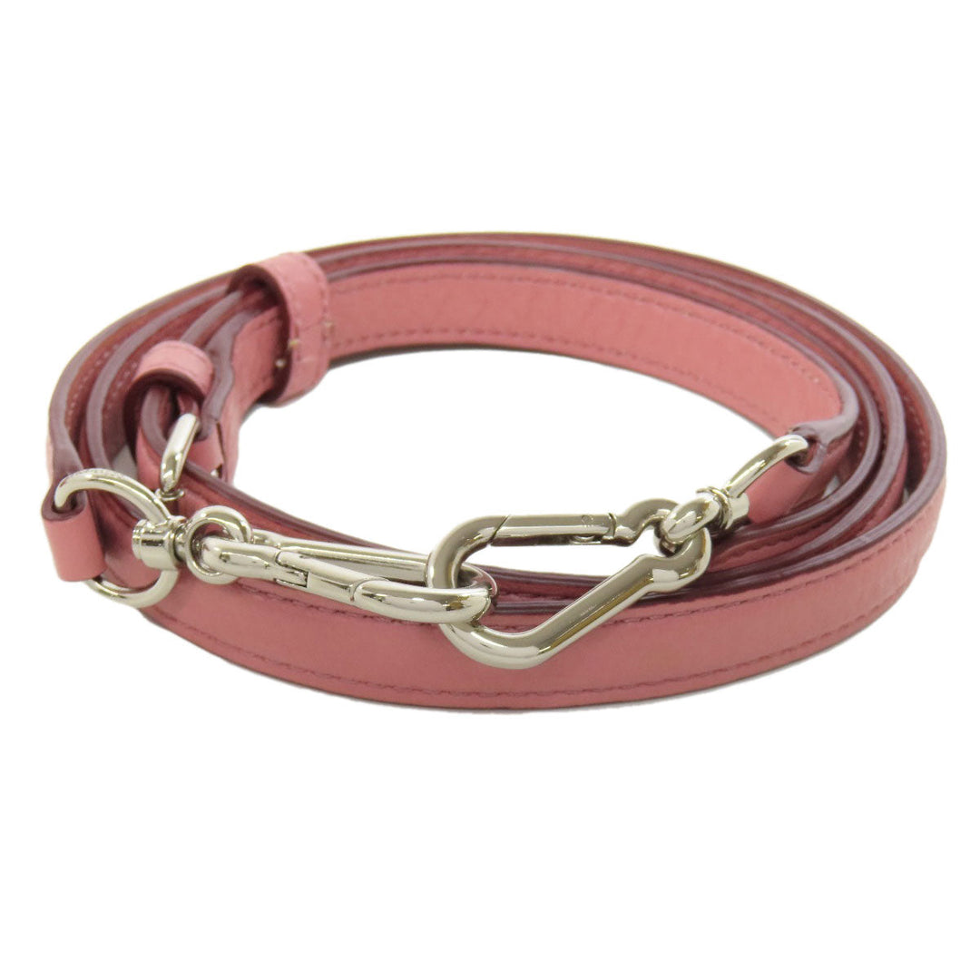 COACH Shoulder Bag F34511 leather pink one belt 2WAY Women Used Authentic