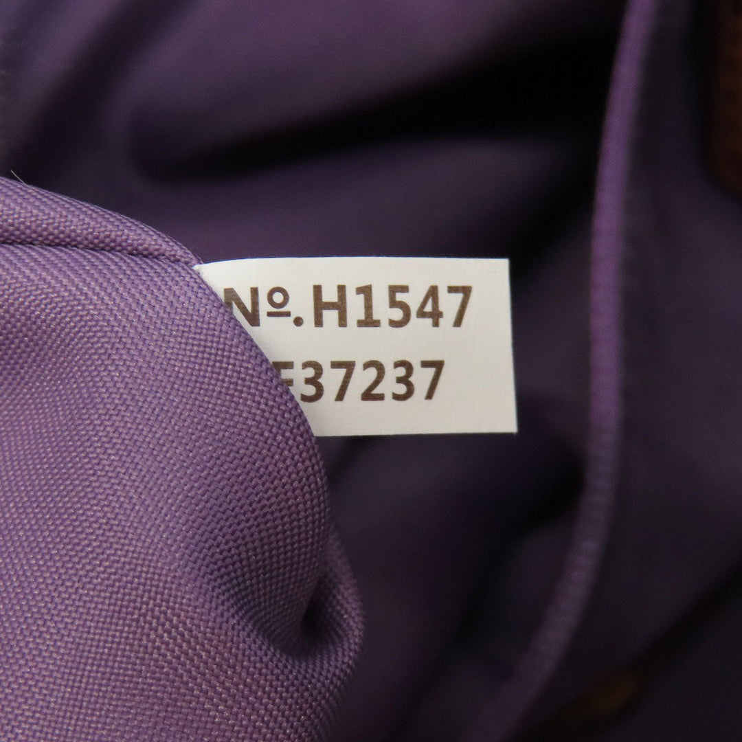 COACH Tote Bag F37237 canvas purple logo Women Used Authentic