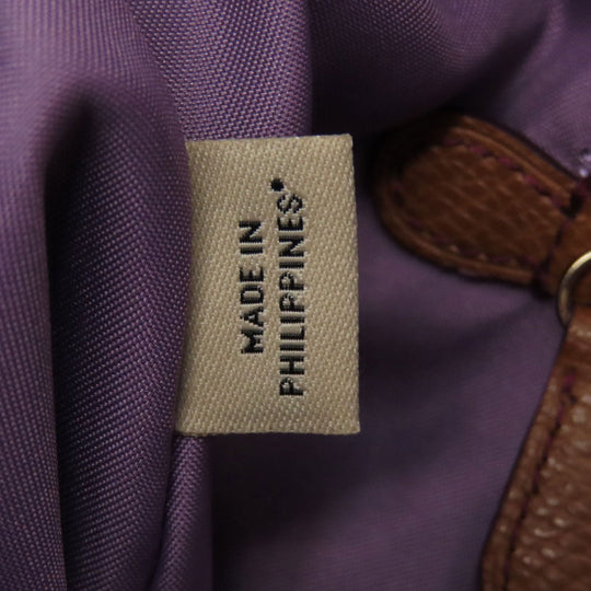 COACH Tote Bag F37237 canvas purple logo Women Used Authentic