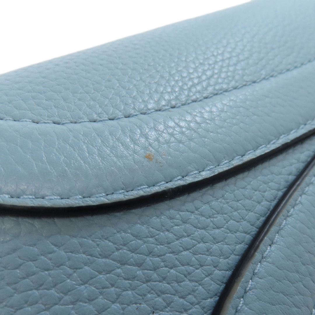 Kate Spade Handbag leather blue 2WAY Women Used Authentic