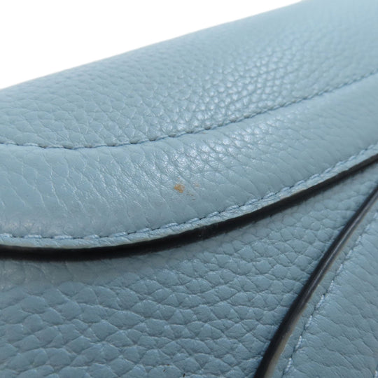 Kate Spade Handbag leather blue 2WAY Women Used Authentic