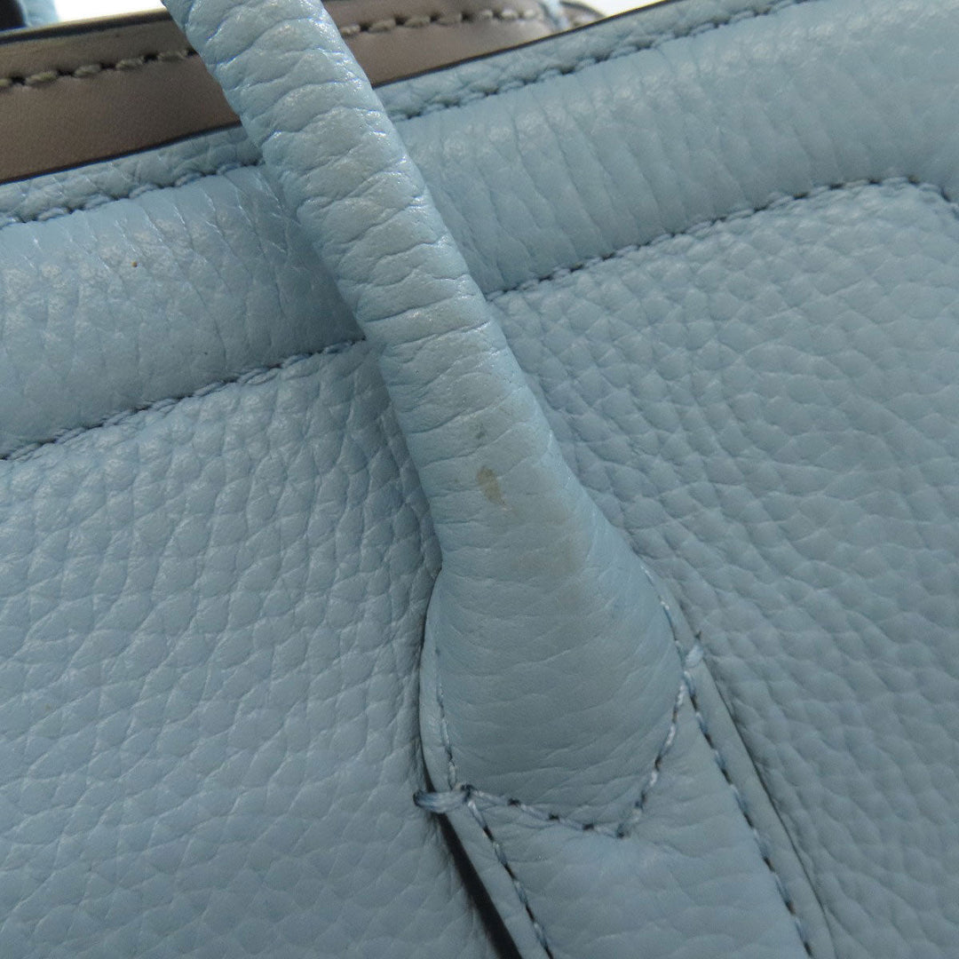 Kate Spade Handbag leather blue 2WAY Women Used Authentic