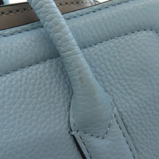 Kate Spade Handbag leather blue 2WAY Women Used Authentic