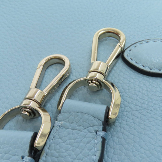 Kate Spade Handbag leather blue 2WAY Women Used Authentic