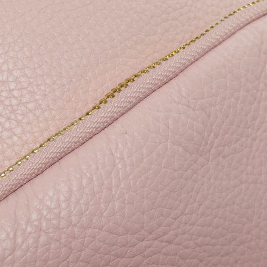 MICHAEL KORS Backpack leather pink logo Women Used Authentic