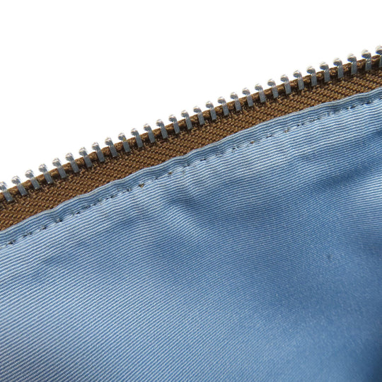 COACH Shoulder Bag F31477 PVC Brown Signature 2WAY Women Used Authentic