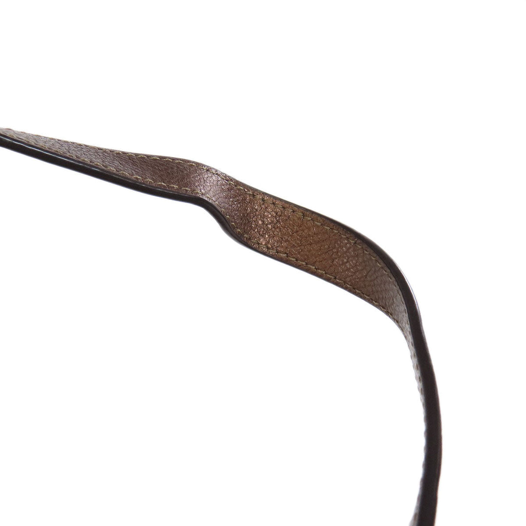 COACH Handbag F55364 canvas Brown Signature Women Used Authentic