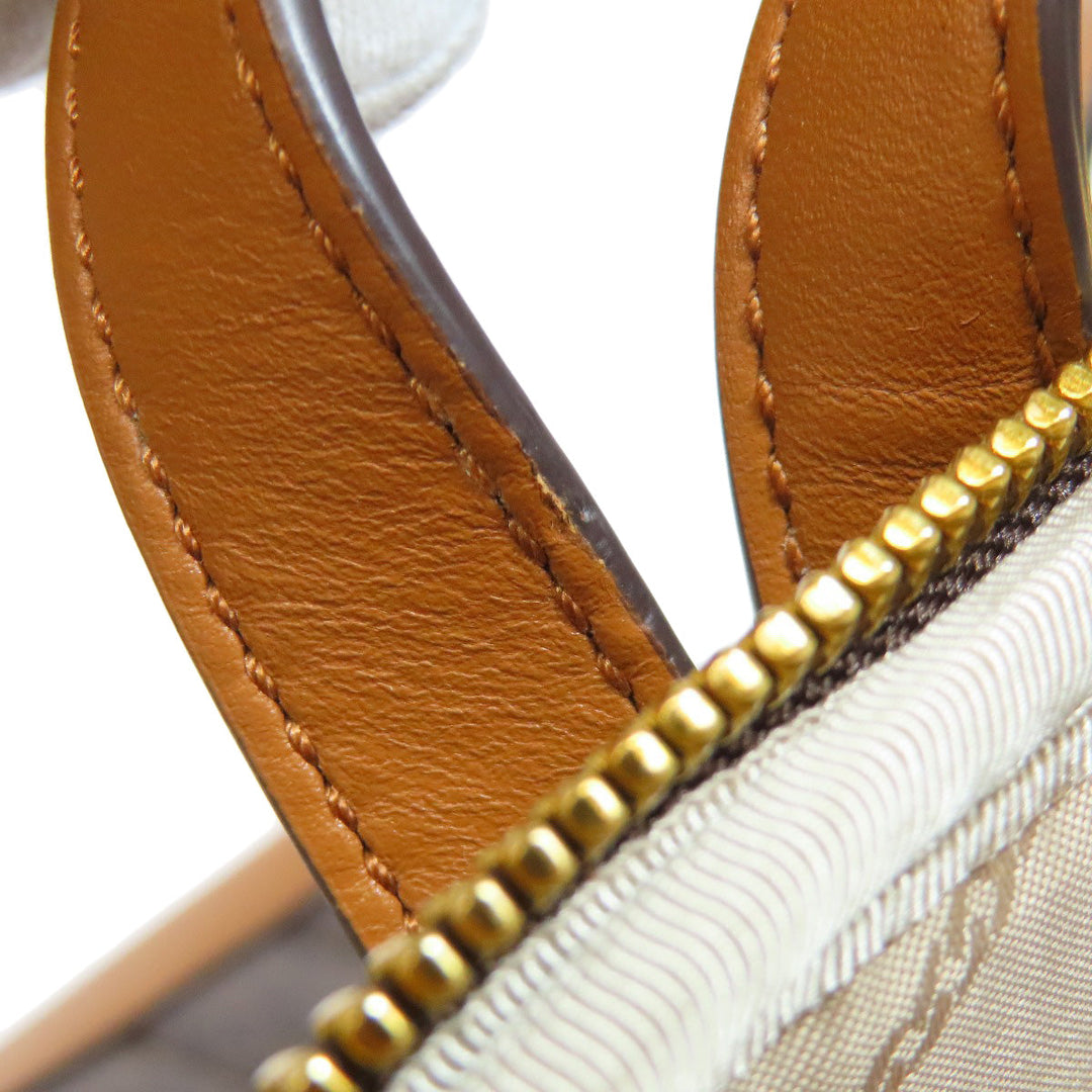 MICHAEL KORS Backpack PVC Brown MK signature