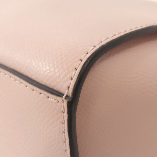 MICHAEL KORS Shoulder Bag PVC pink logo Women Used Authentic
