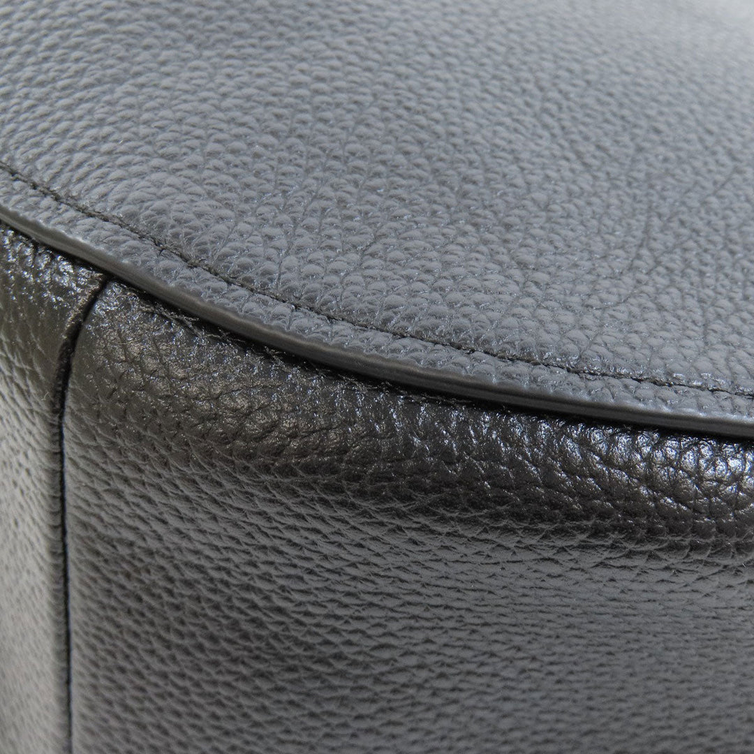 COACH Shoulder Bag 58036 leather black 2WAY