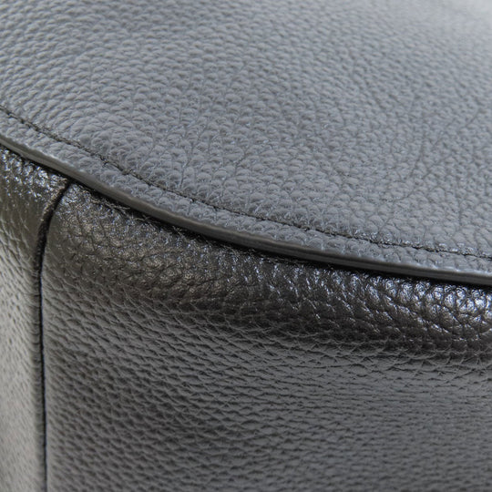 COACH Shoulder Bag 58036 leather black 2WAY