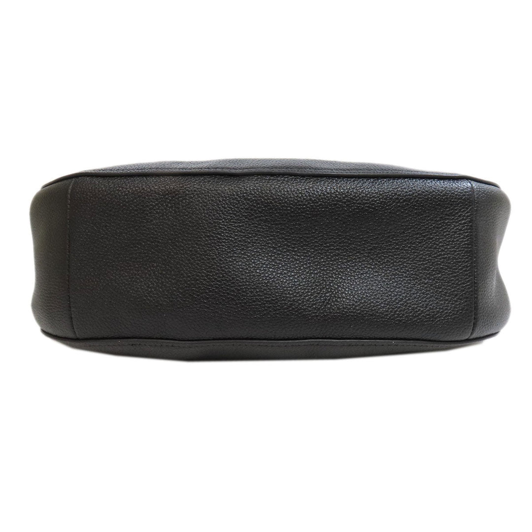 COACH Shoulder Bag 58036 leather black 2WAY