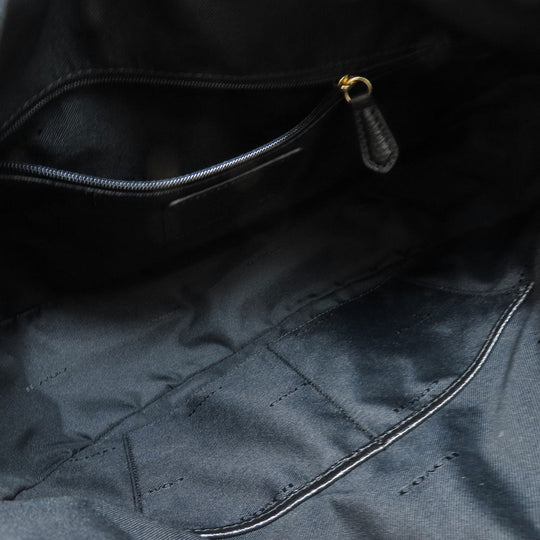 COACH Shoulder Bag 58036 leather black 2WAY