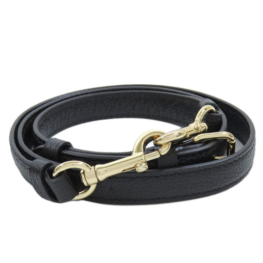 COACH Shoulder Bag 58036 leather black 2WAY