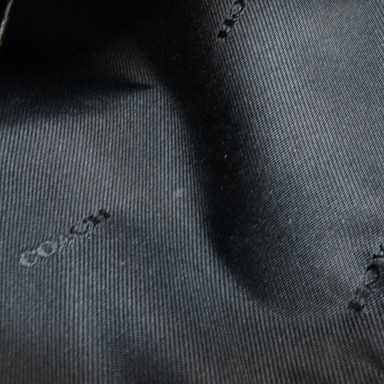 COACH Shoulder Bag 58036 leather black 2WAY