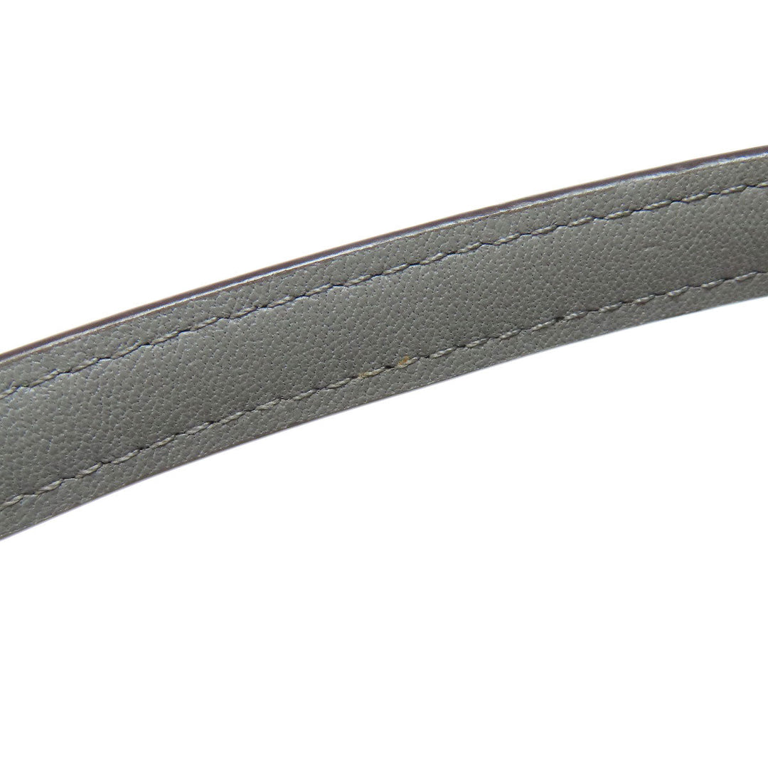 COACH Tote Bag 21348 leather gray logo