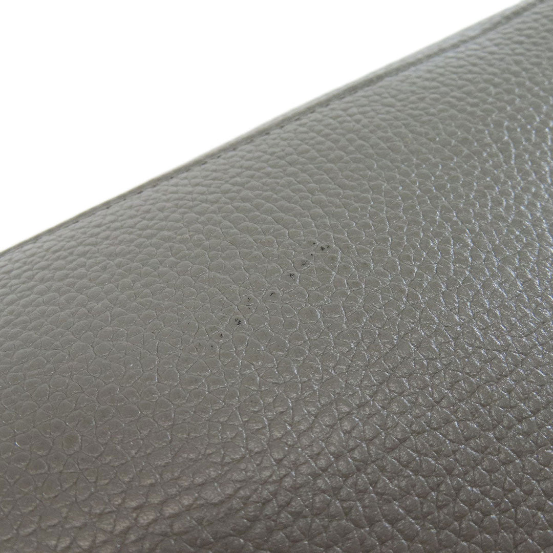 COACH Tote Bag 21348 leather gray logo