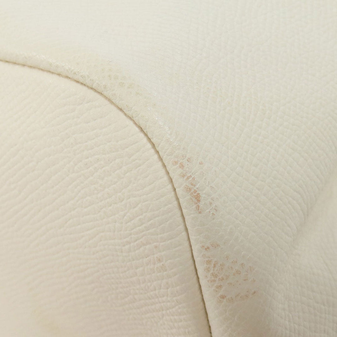 COACH Handbag F34563 leather white logo Women Used Authentic