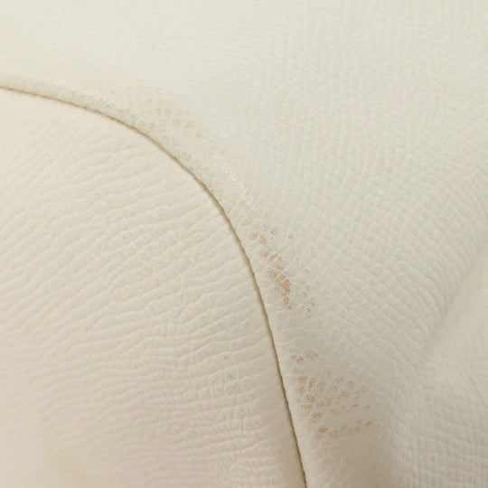 COACH Handbag F34563 leather white logo Women Used Authentic