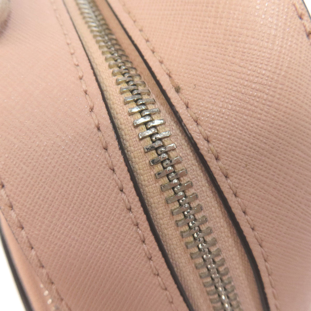 MICHAEL KORS Backpack PVC pink punching Women Used Authentic