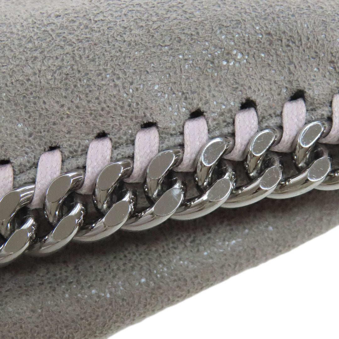 Stella McCartney Handbag polyester gray Falabella 2WAY Women Used Authentic