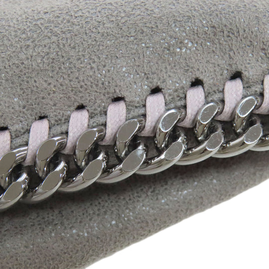 Stella McCartney Handbag polyester gray Falabella 2WAY Women Used Authentic