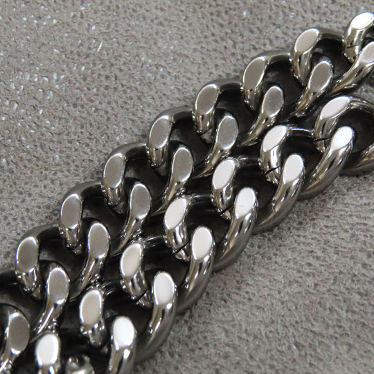 Stella McCartney Handbag polyester gray Falabella 2WAY Women Used Authentic
