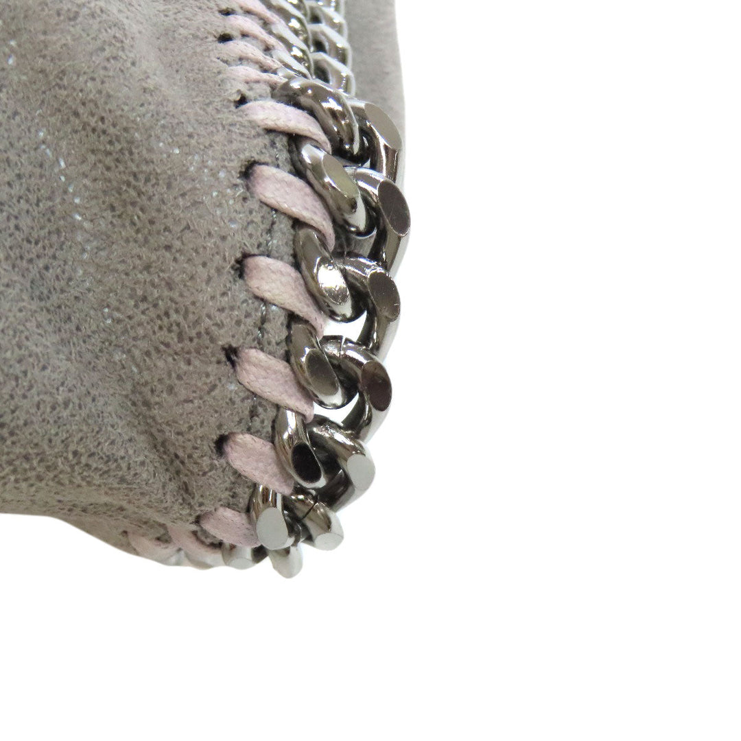 Stella McCartney Handbag polyester gray Falabella 2WAY Women Used Authentic