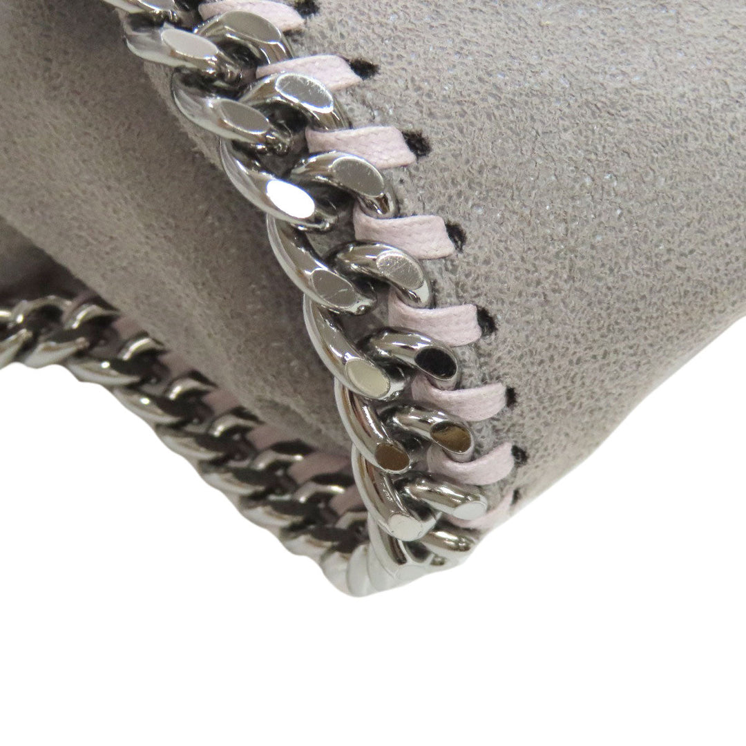 Stella McCartney Handbag polyester gray Falabella 2WAY Women Used Authentic