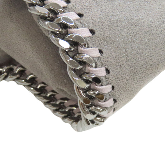 Stella McCartney Handbag polyester gray Falabella 2WAY Women Used Authentic