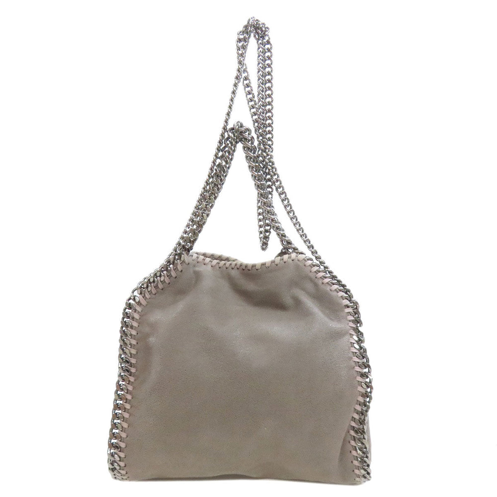 Stella McCartney Handbag polyester gray Falabella 2WAY Women Used Authentic