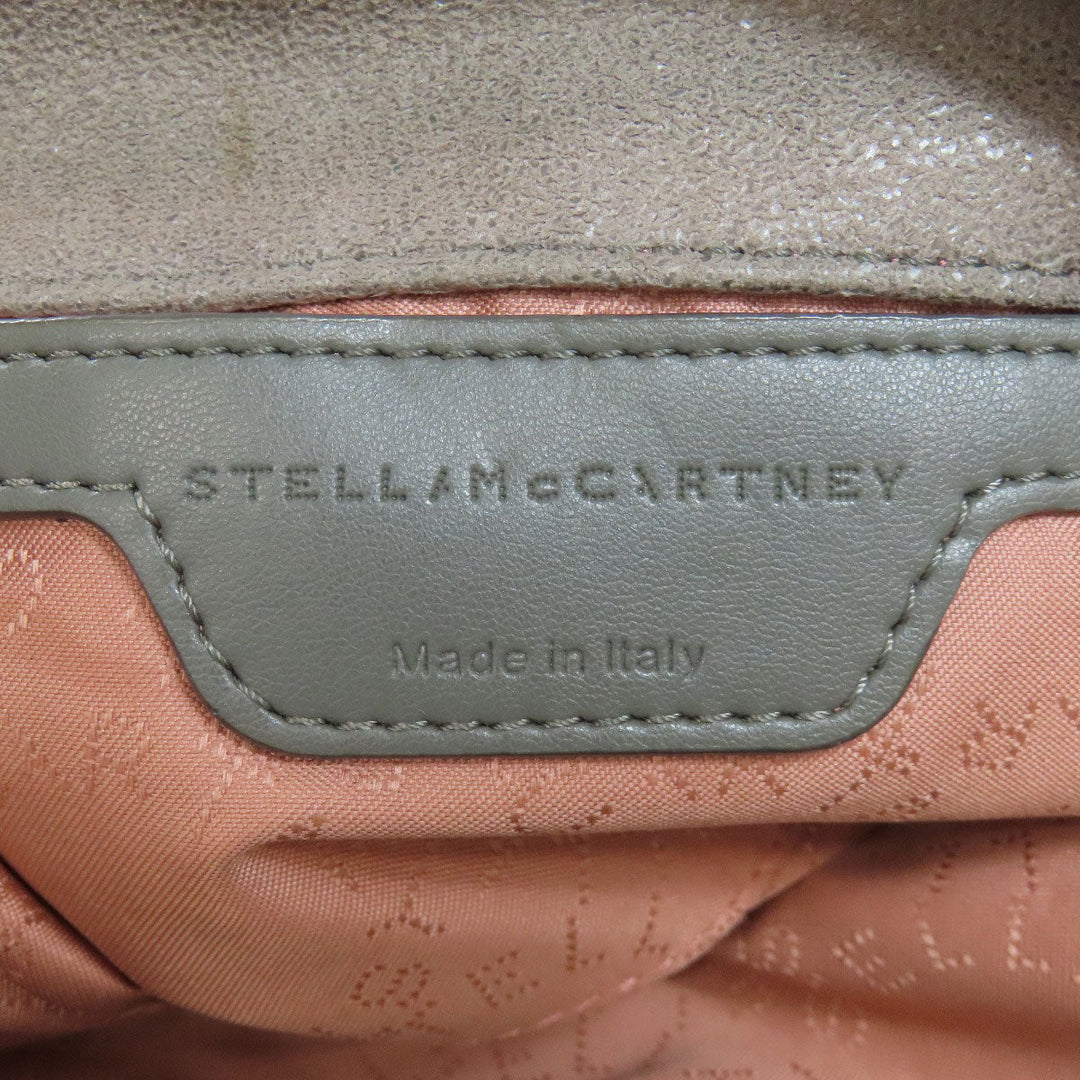 Stella McCartney Handbag polyester gray Falabella 2WAY Women Used Authentic
