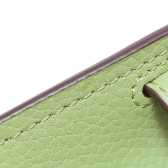 MICHAEL KORS Handbag leather green Emilia 2WAY Women Used Authentic